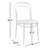 Farrah Stacking Patio Dining Side Chair-1881433562