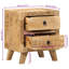 Bedside Cabinet 40X32x46 Cm Solid Wood-1290662062