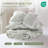 Reversible Bedding Sets, 4 Piece Polyester Quilt, Farmhouse Home Bedroom