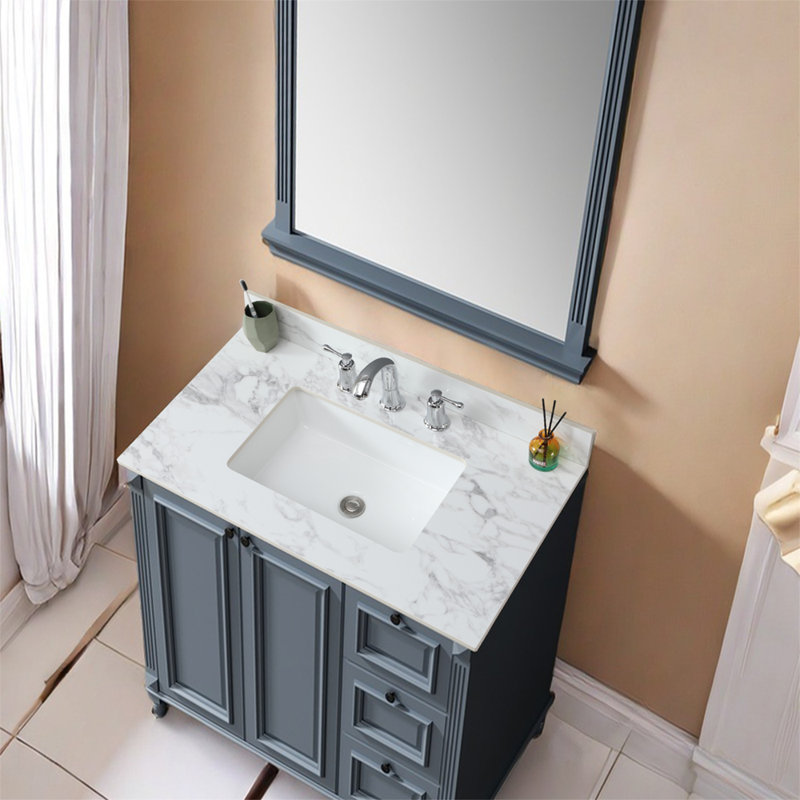 Premium White Vanity Countertop