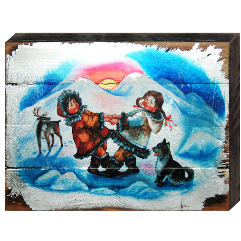 Handmade Traditional Landscape & Nature Wall Decor on Wood