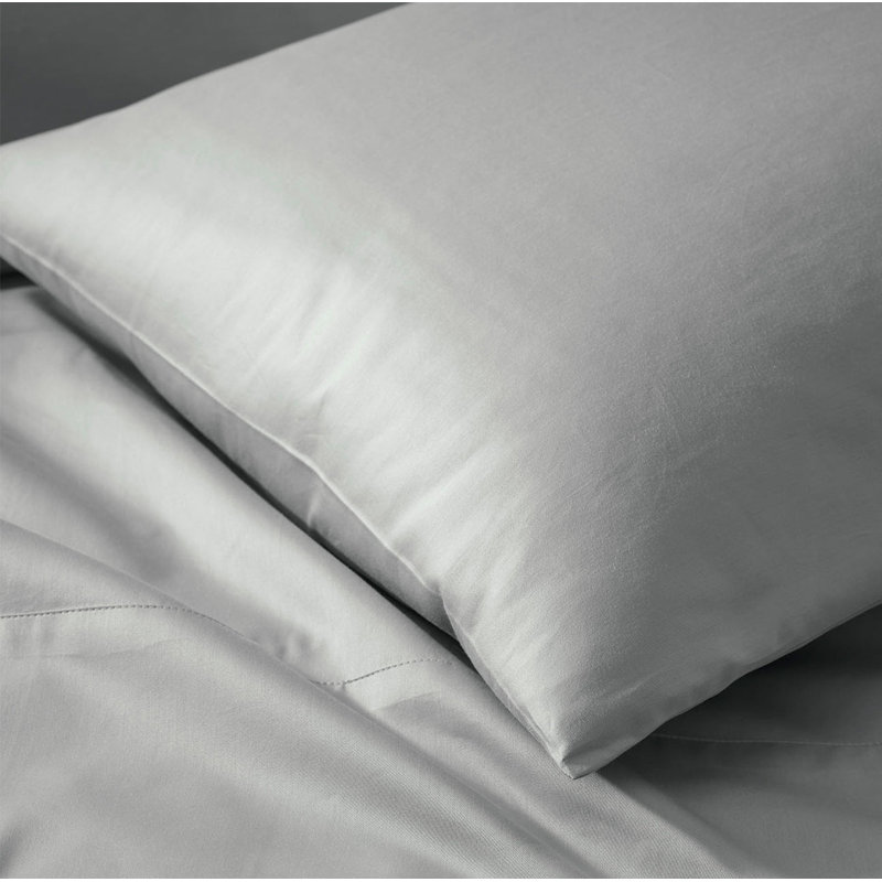 Signature Washed Pillowcase Set, Shore, Standard Pillowcase