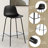 Botyo 26" H Modern Low Back PP Counter Stool with Metal Frame-1935421608-1934564103