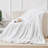 Flannel throw blanket with fringes-114622966-114622965