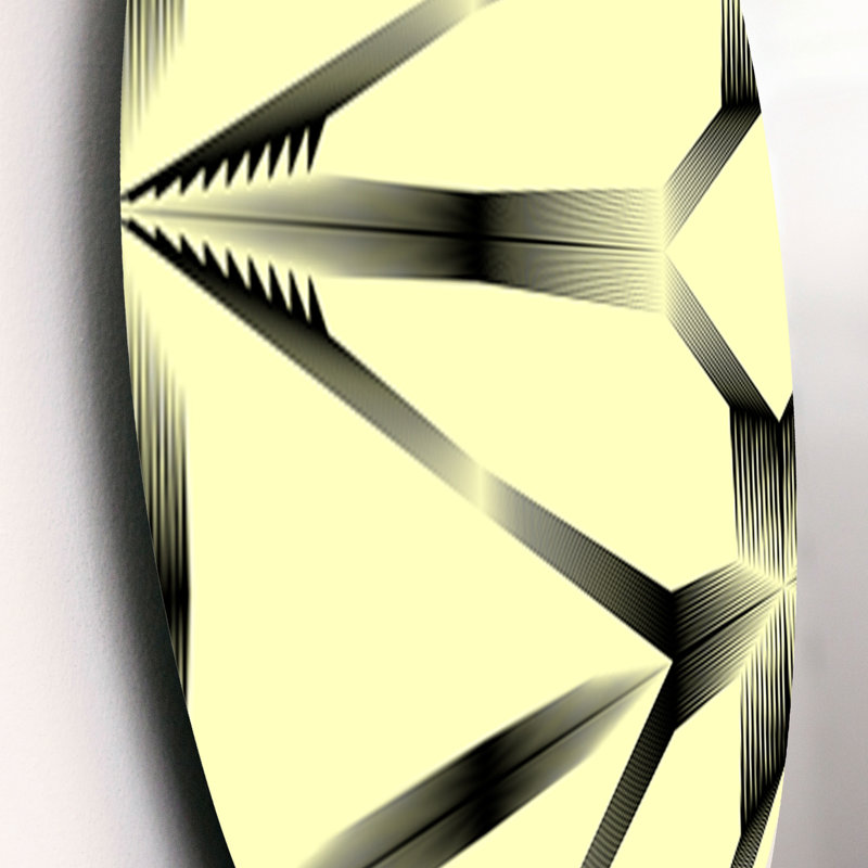 Abstract Wall Decor on Metal