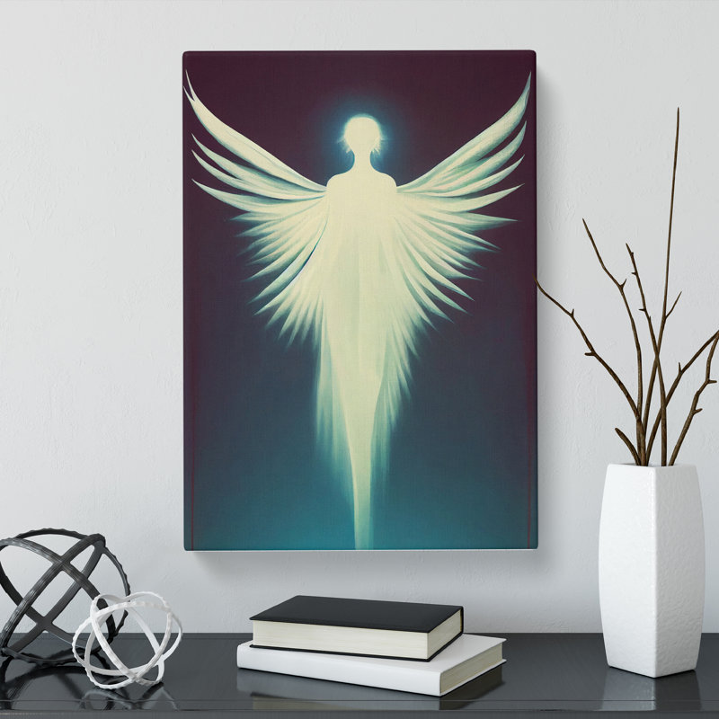 Angel Minimalism Vol.2 - Wrapped Canvas Print, 76cm H x 50cm W x 3cm D