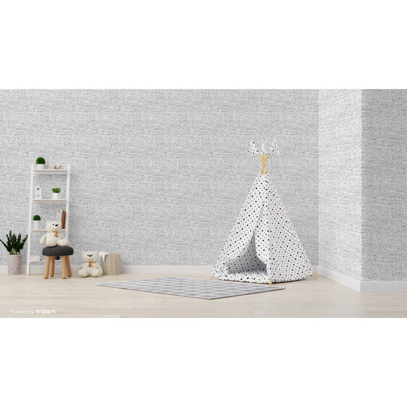 Clarence Pearl 10m x 53cm Wallpaper Roll, Silver