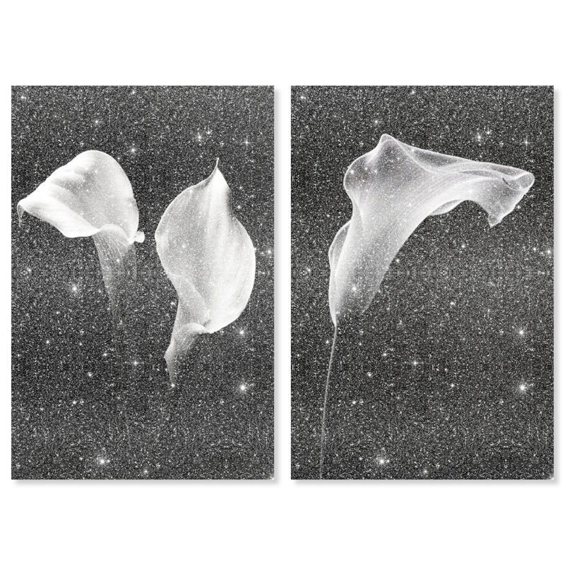 Calla Lily Set Set by Oliver Gal, 15" H x 10" W, Gallery Wrapped