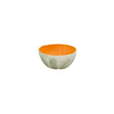 Melon Earthenware Dessert Bowl