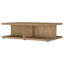 Ensemble de tables basses 3 pièces avec rangement rustique