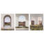 Paradise Arches Set Architecture Canvas Print by Oliver Gal, Black Frame, 16 x 20-543250831-543250837