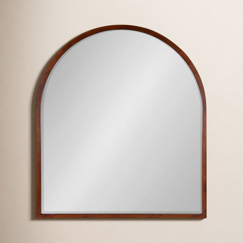 Miroir d'appoint Glover, Noyer brun