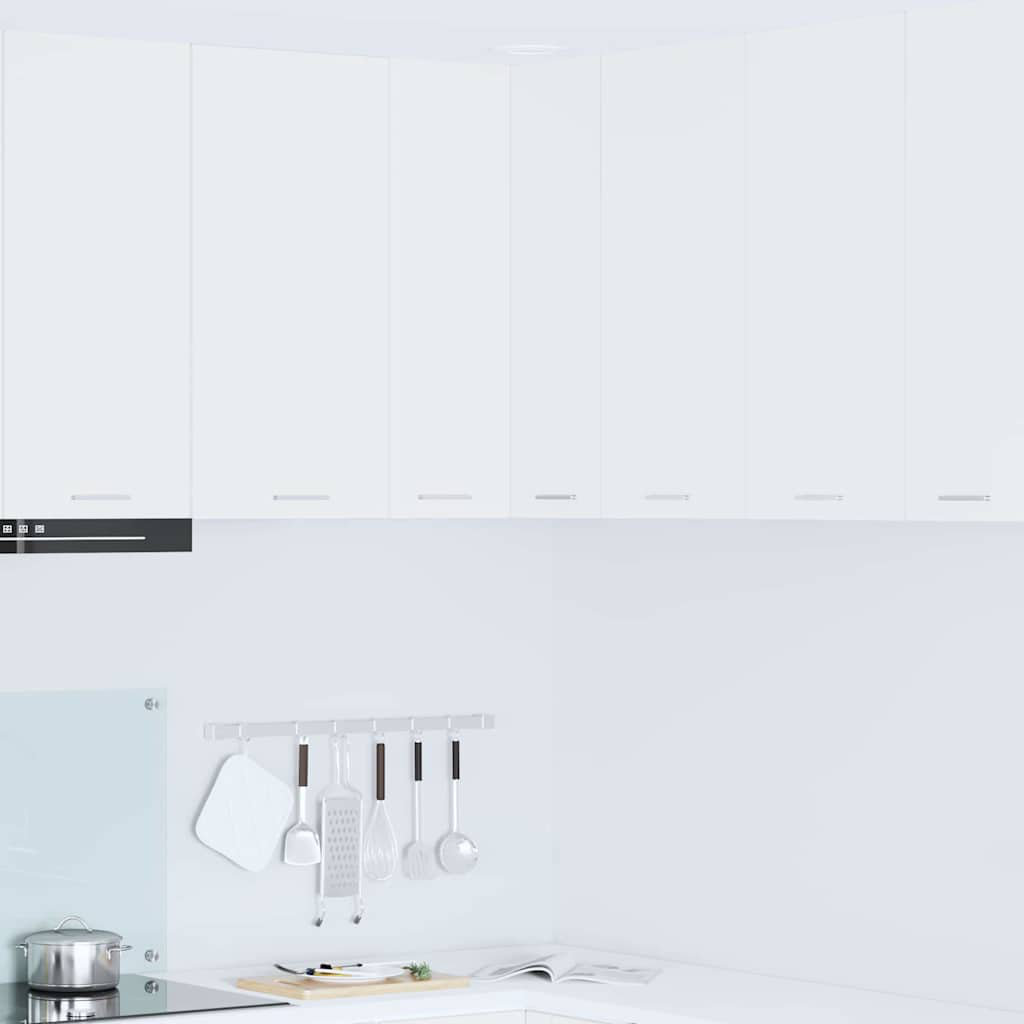 Vidaxl Hanging Cabinet Riga Sonoma Oak And White 57 X 57 X 80 Cm
