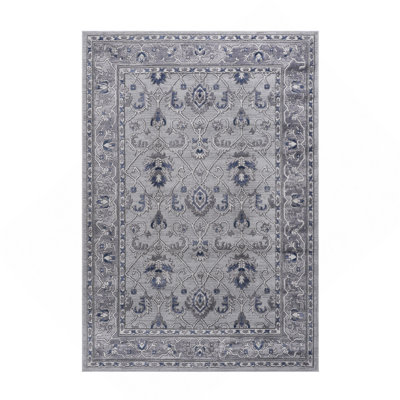 Tapis bleu / oriental 5X7