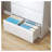 5-Drawer Locking Lateral File Cabinet, 35.5" W Steel Office Filing Cabinet, White-1769148489