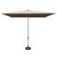 Parasol de patio rectangulaire avec fonction de levage et d'inclinaison à manivelle (base non incluse)-1099113476-1099113481