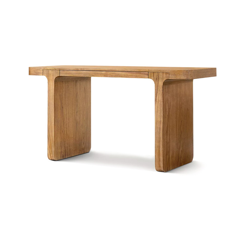 Console américaine simple, Naturel