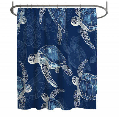 Rideau de douche Turtles - Marine Life