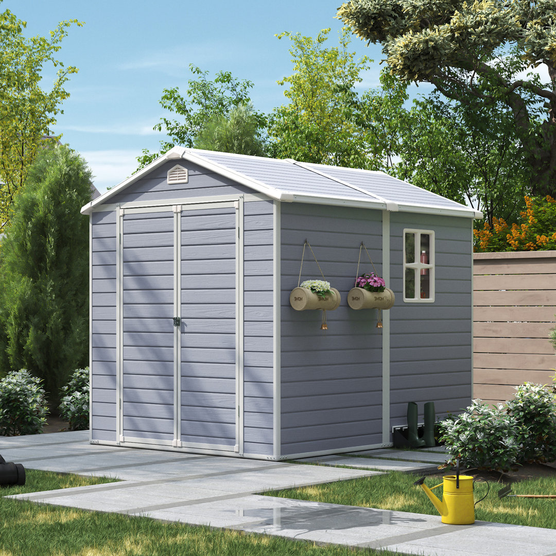 6'x8' Resin Outdoor Storage Shed JolyDale