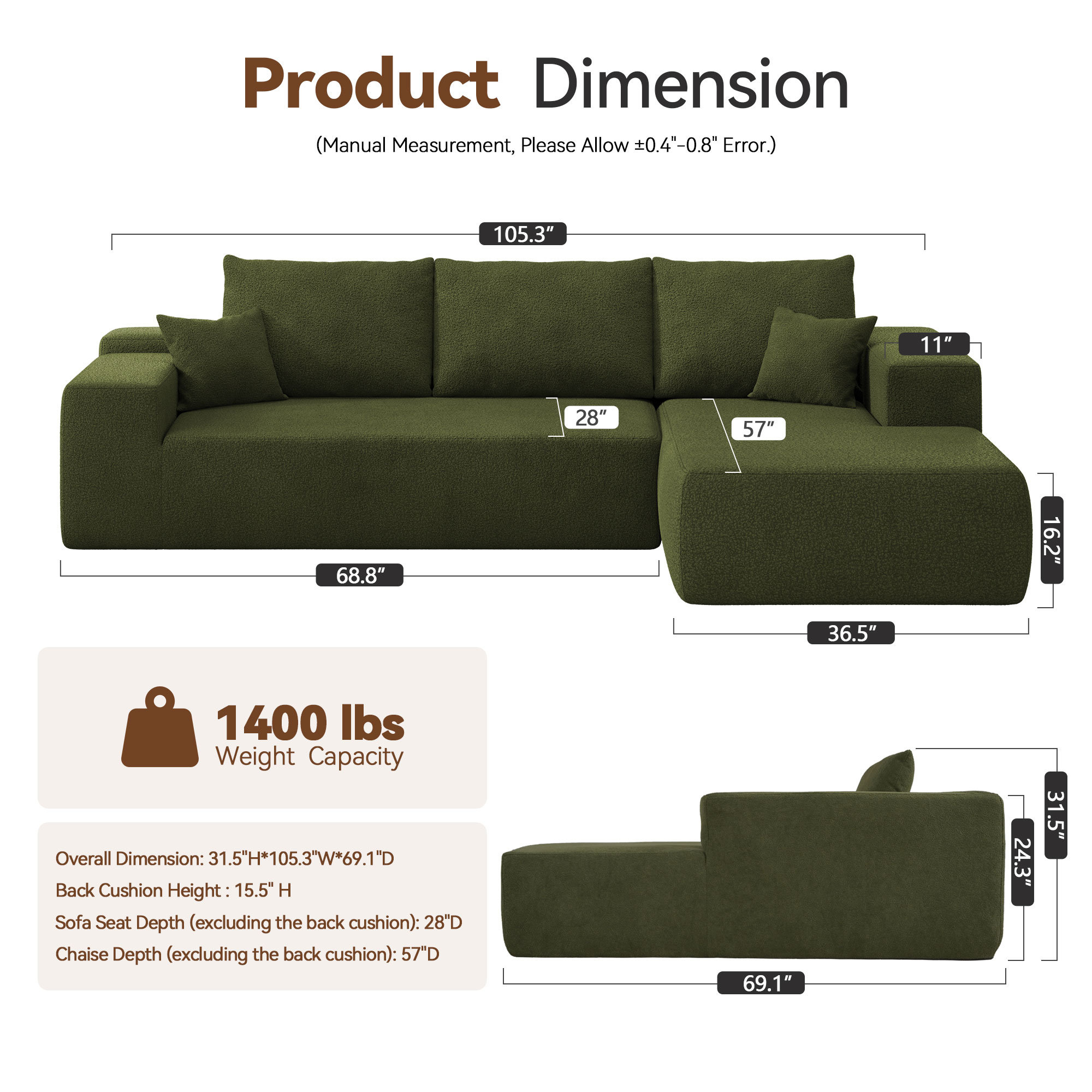 Product Dimensions
