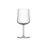 Informal Crystal White Wine Glass