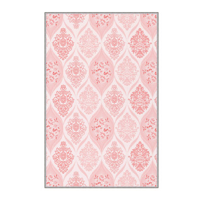 Stylish Woven Carpet, 5.6 x 7.5 Feet, 100% Polyester, 0.3 in Pile Height | Antibacterial, Non-Slip PVC Felt Dot Underside, Machine Washable | 3D Digital Printing, Durable & Easy to Maintain - Perfect for Any Room