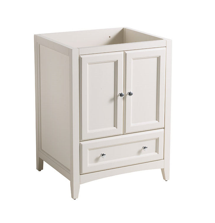 Oxford 24" Freestanding Single Sink Bathroom Vanity Base Only (Top and Sink Not Included)