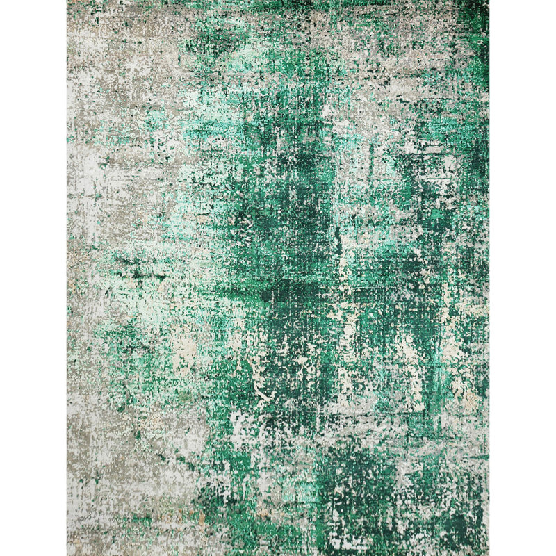 Abstract Area Rug, Rectangle 4' x 6'
