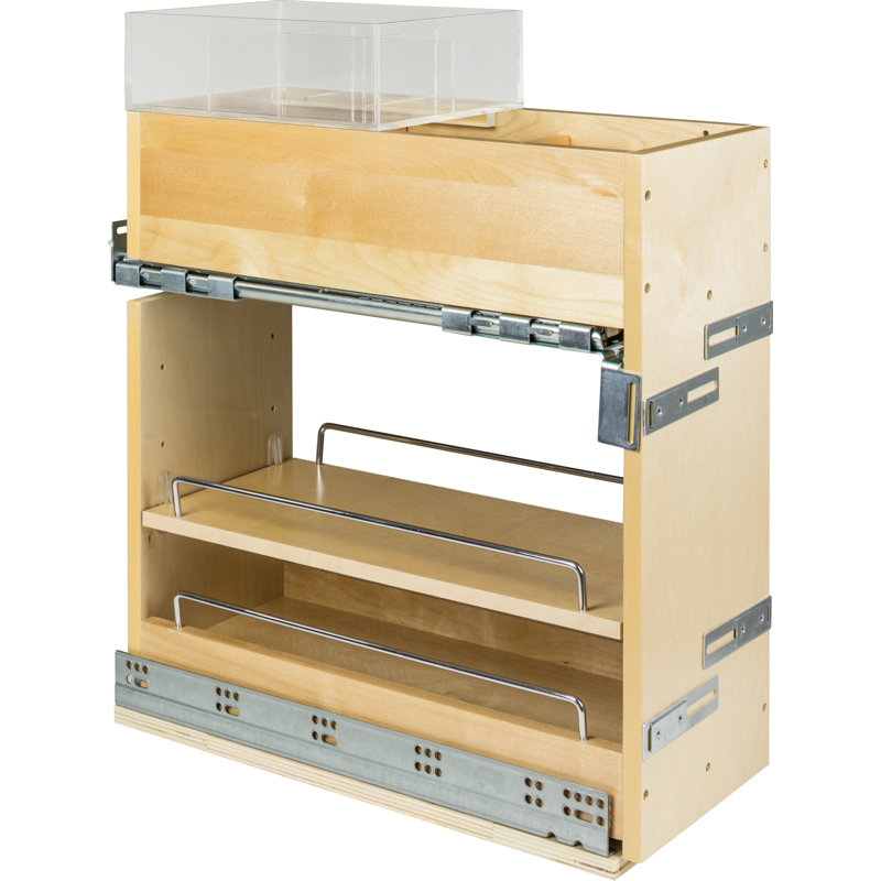 Clear Acrylic Pull Out Drawer Organizer for Vanity Cabinet