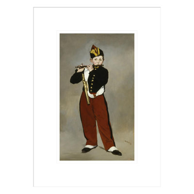 The Fifer by Edouard Manet -Framed Giclee Print