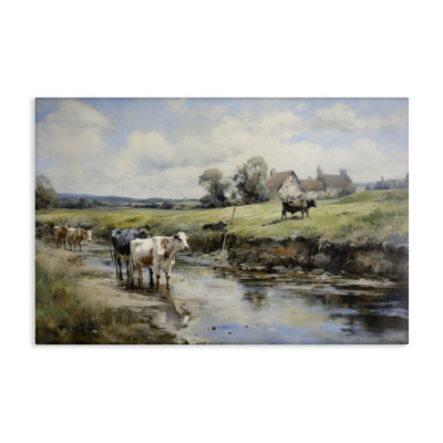 Art mural sur toile Free Free Roaming par Petal Prints Design