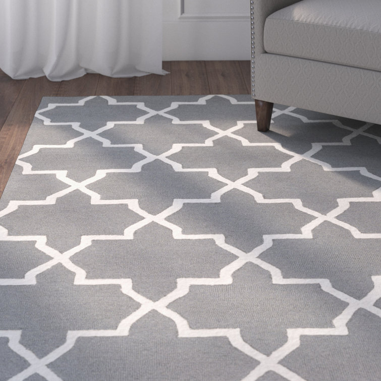 Blaisdell Wool Geometric Indoor Rug