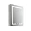 Armoire à pharmacie de salle de bain avec miroir, lumières DEL, désembueur, 3 tablettes réglables, prise électrique et ports USB de l 24 po x H 30 po