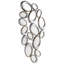 Ovate Reflections Flat Metal Mirror