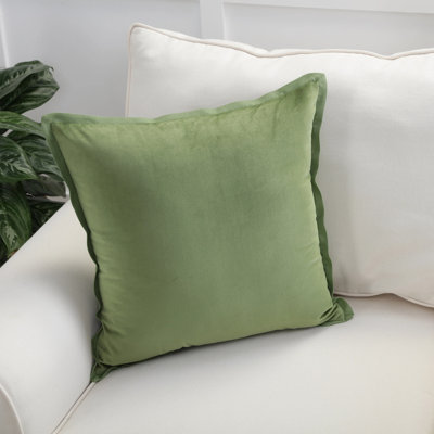 Flange Loden Velvet Down Blend Throw Pillow