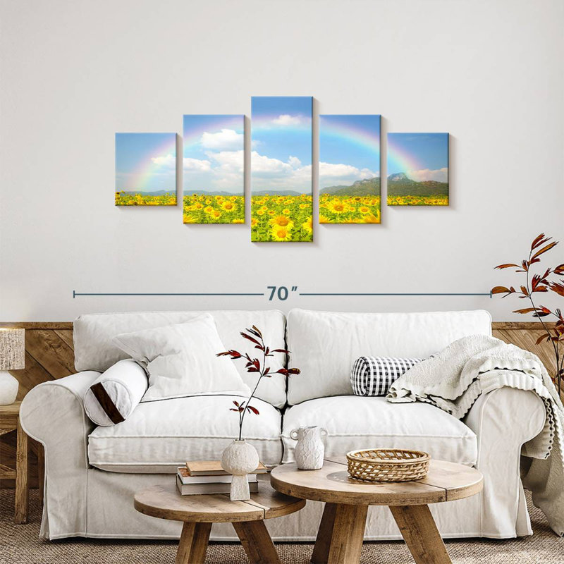 Alvord Rainbow, 24" H x 55" W