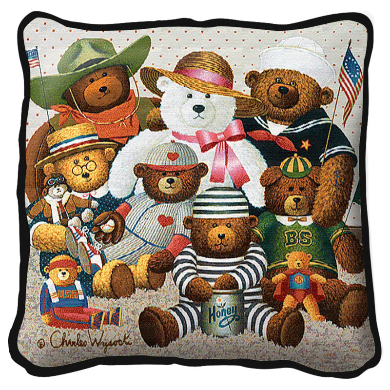 Coussin en coton Gangs All Here