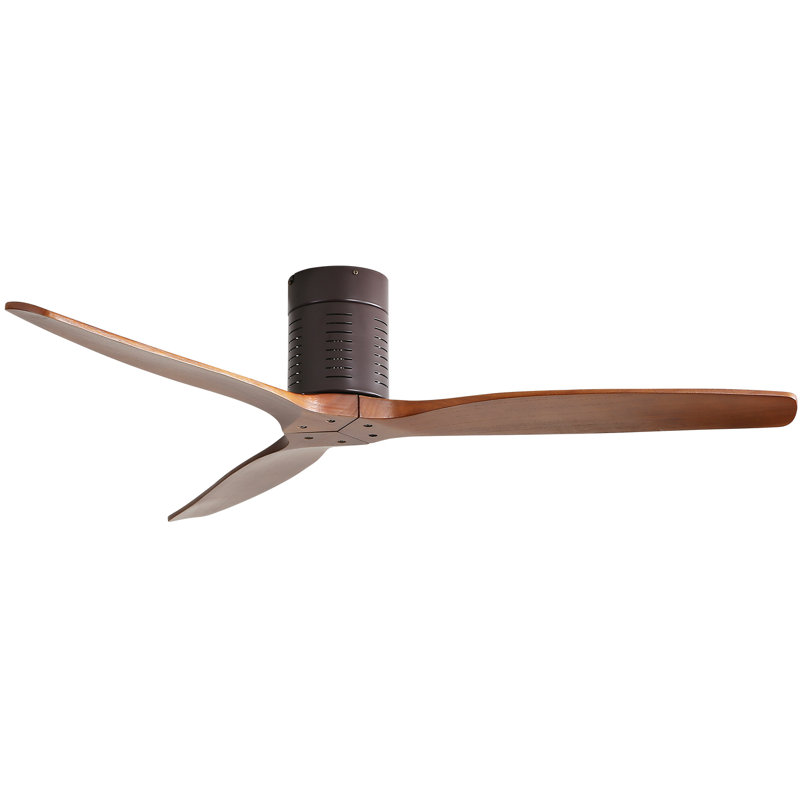 Ventilateur de plafond encastré à 3 pales de 52 po avec télécommande Nicola