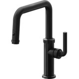 Descanso Kitchen Pull-Down Kitchen Faucet With Button Sprayer - Quad Spout