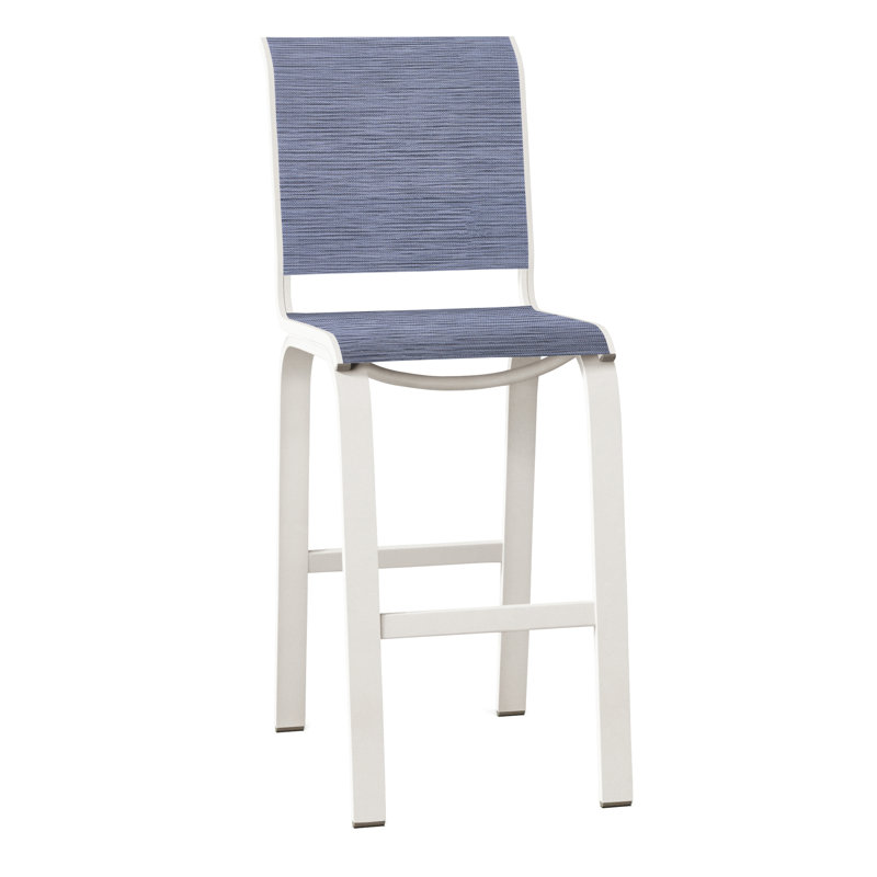 Tabouret de bar 29,5 po Holna, Neige texturée, Rivière