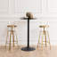 Barrault Round Metal Base Dining Table