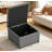 Vintage Round Entryway Storage Bench for Bedroom