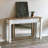 46 " W Solid Wood Top Console Table