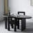 Geometric Solid Wood Office Desk-606821406