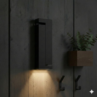 An 18-Inch Wall-Mounted Light Fixture That Utilizes LED Technology.