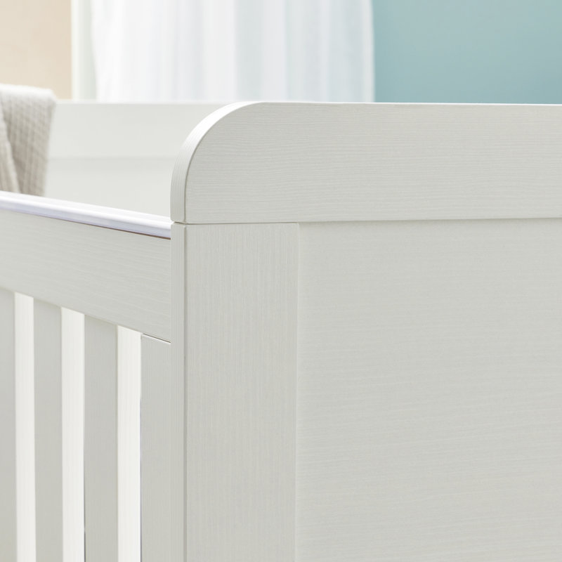 Caro Mini 2-Piece Nursery Furniture Set, White Wash
