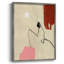 «Terra Rosa Abstract II», reproduction encadrée - bois massif-1966160752