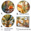 «Palm Trees Farmhouse Still Life Harmony», reproduction sur toile-97092778-97092786