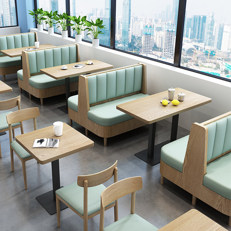 Banc de restaurant moderne et haut de gamme