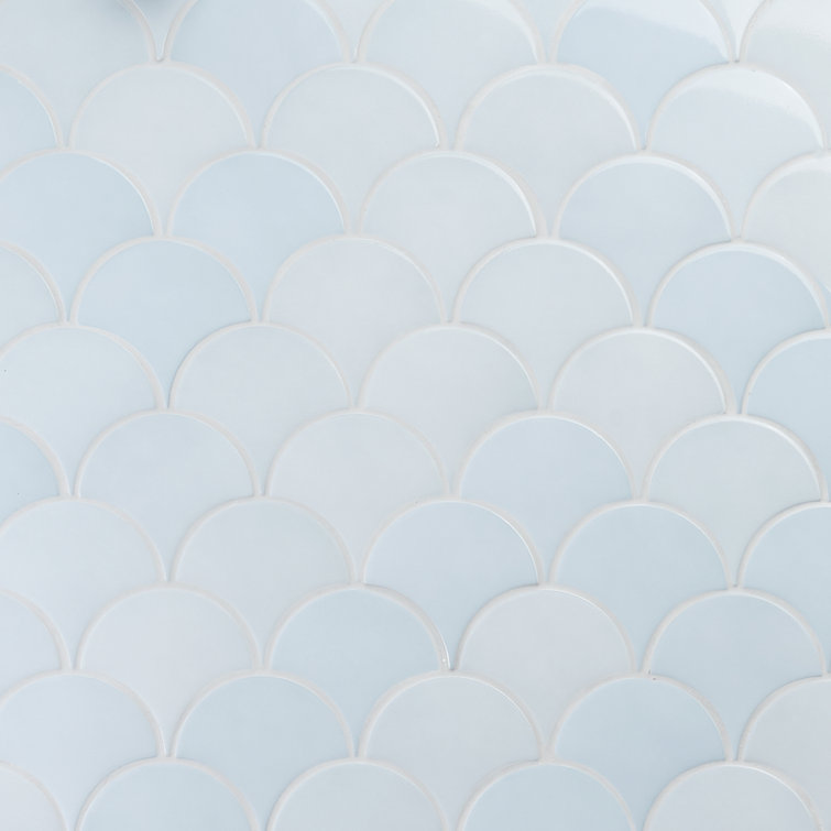 Bond Tile Riptide Rose 2.44 in. x 5 in. Fish Scale Polished Ceramic Wall Tile (48 Pieces 4.06 Sq. Ft. / Case) Bond Tile Riptide Rose 2.44 in. x 5 in. Fish Scale Polished Ceramic Wall Tile (48 Pieces 4.06 Sq. Ft. / Case)